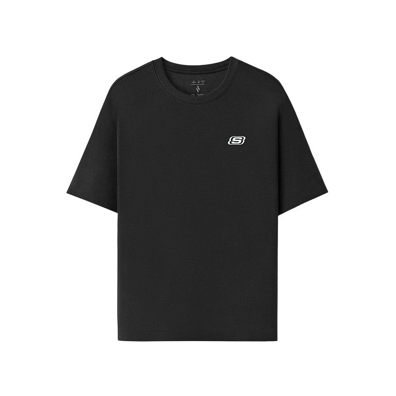 

Skechers Футболка Unisex Carbon Black/0018 Crew Neck Moderate