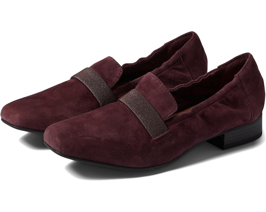 

Лоферы Clarks Tilmont Eve, цвет Burgundy Suede