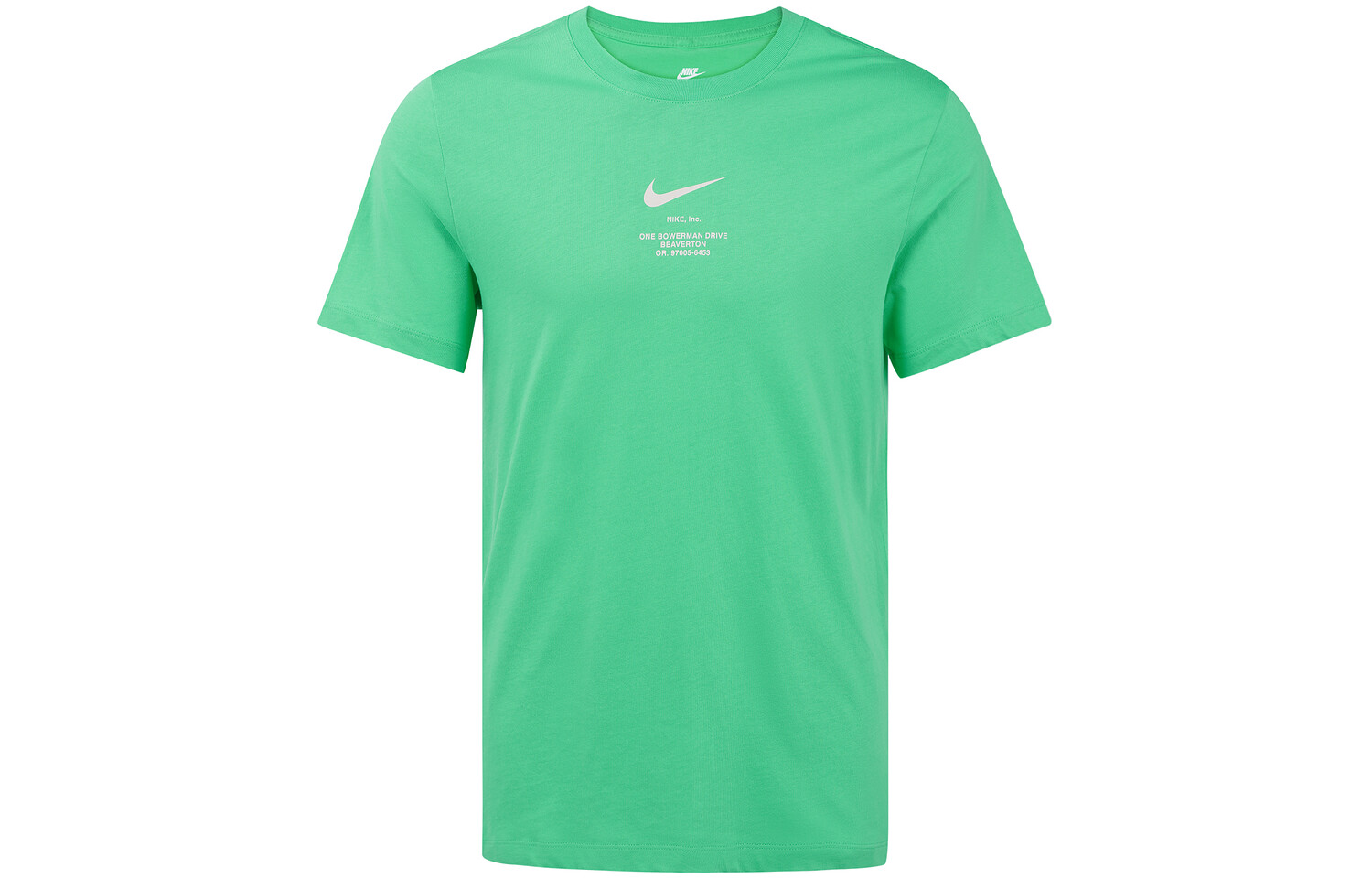 

Футболка мужская зеленая Nike, зеленый