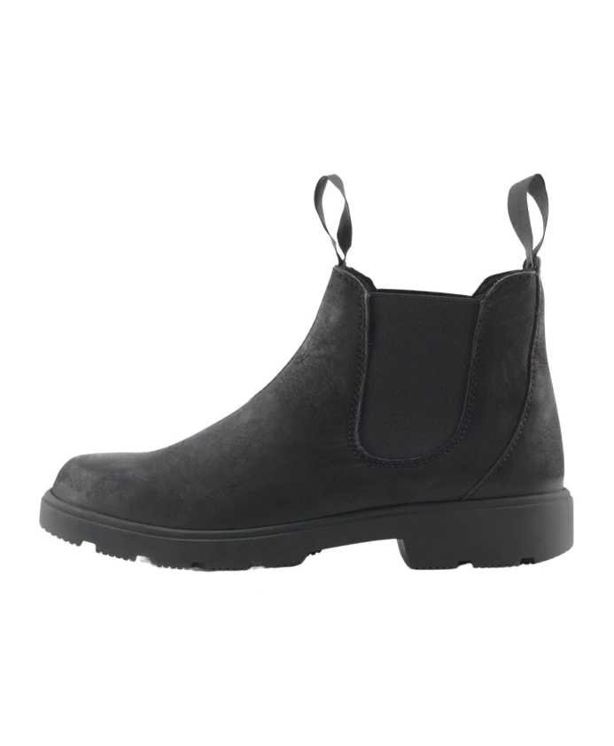 

Классические ботинки челси из нубука. Nature Footwear, черный