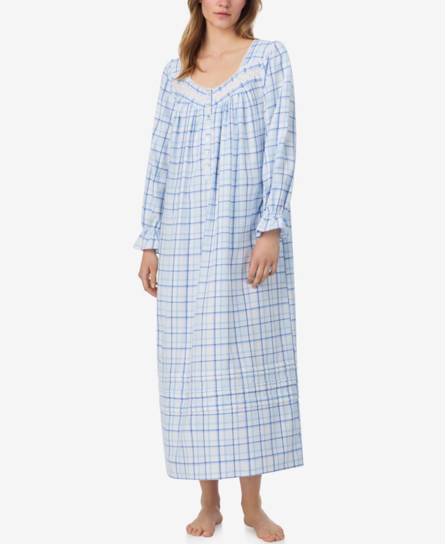 

Женская балетная ночная рубашка с длинными рукавами Eileen West, Blue