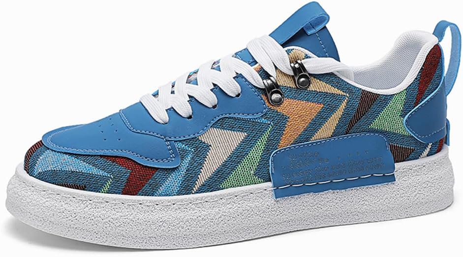 

Мужские повседневные легкие кроссовки NCNDB для прогулок, модные цветные тканевые туфли, синий