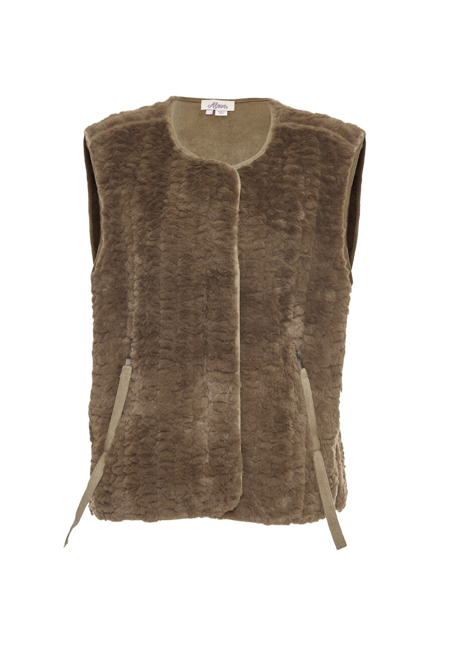 

Жилет aleva, коричневый