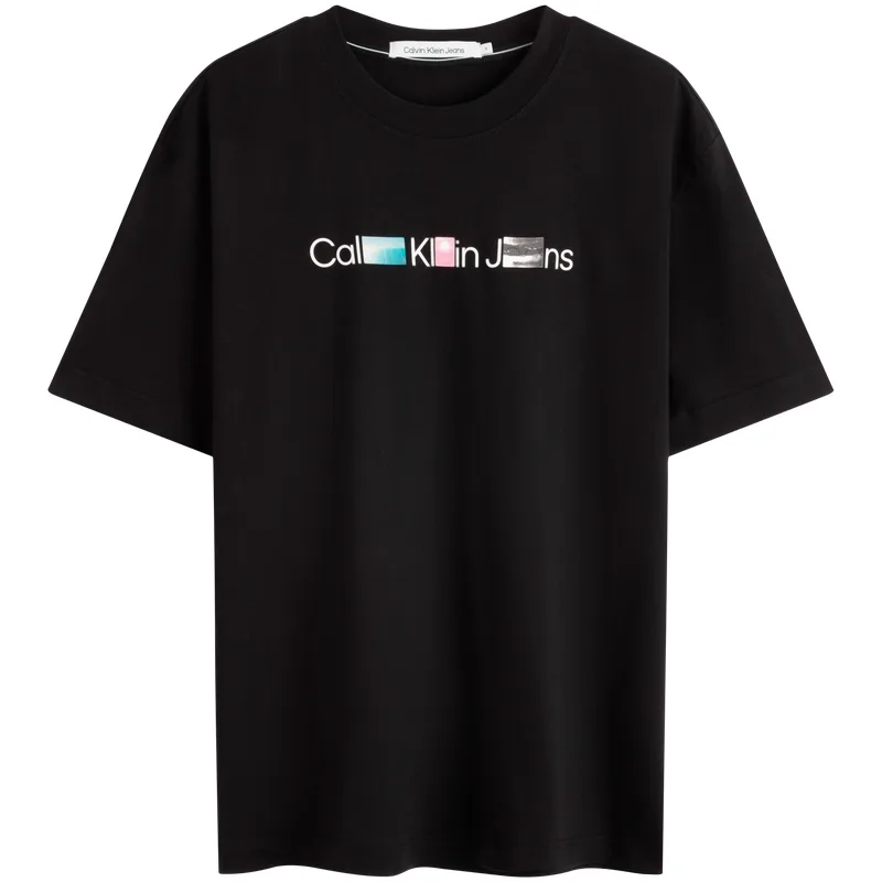 Футболка мужская SS24 Calvin Klein, YAF-Moon White — фото 3
