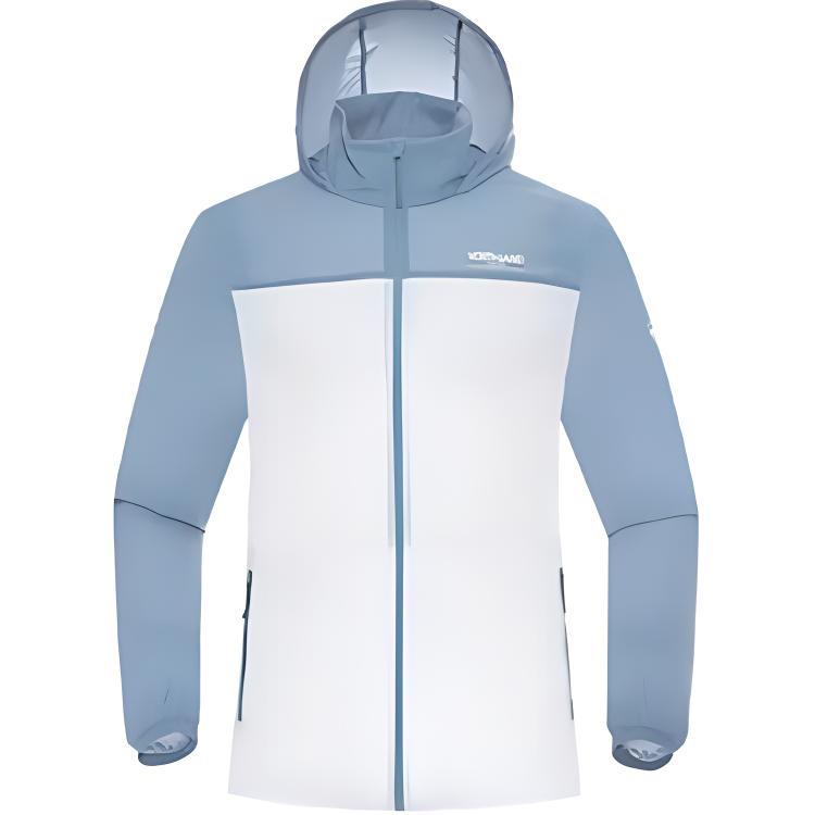 

NORTHLAND Мужская дышащая водостойкая одежда с защитой от ультрафиолета, Woad Bright White