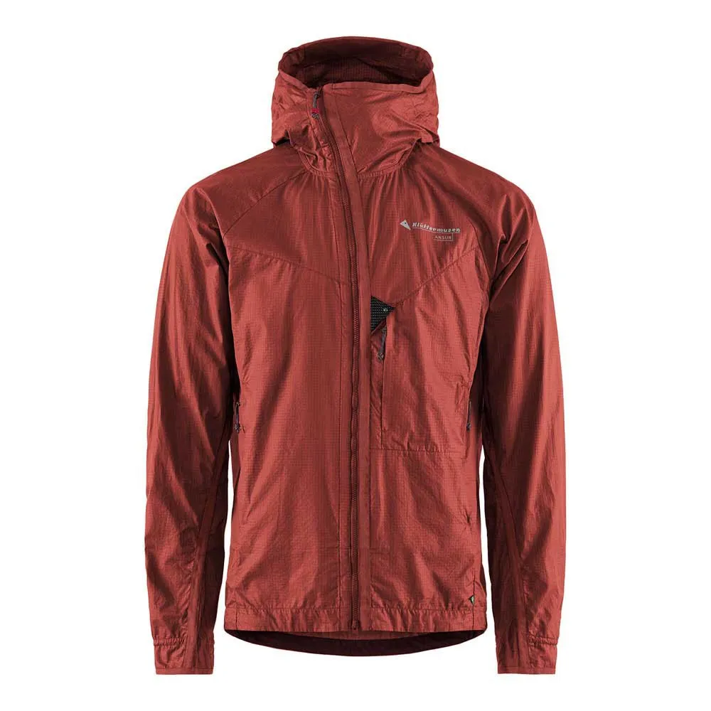 

Куртка Klättermusen Ansur Hooded Wind softshell, красный