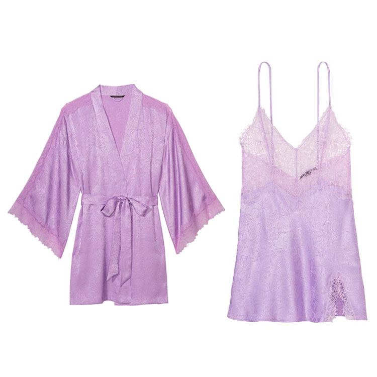 

Пижамный комплект женский Victoria's Secret, фиолетовый
