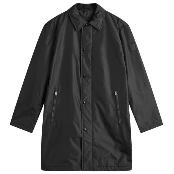 

Дрель нейлоновая оболочка пальто Belstaff, черный