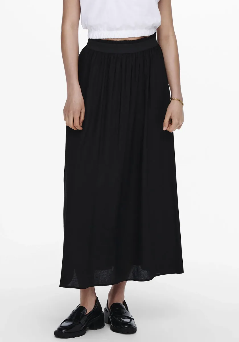 

Only юбка макси "ONLVENEDIG LIFE LONG SKIRT WVN NOOS", черный