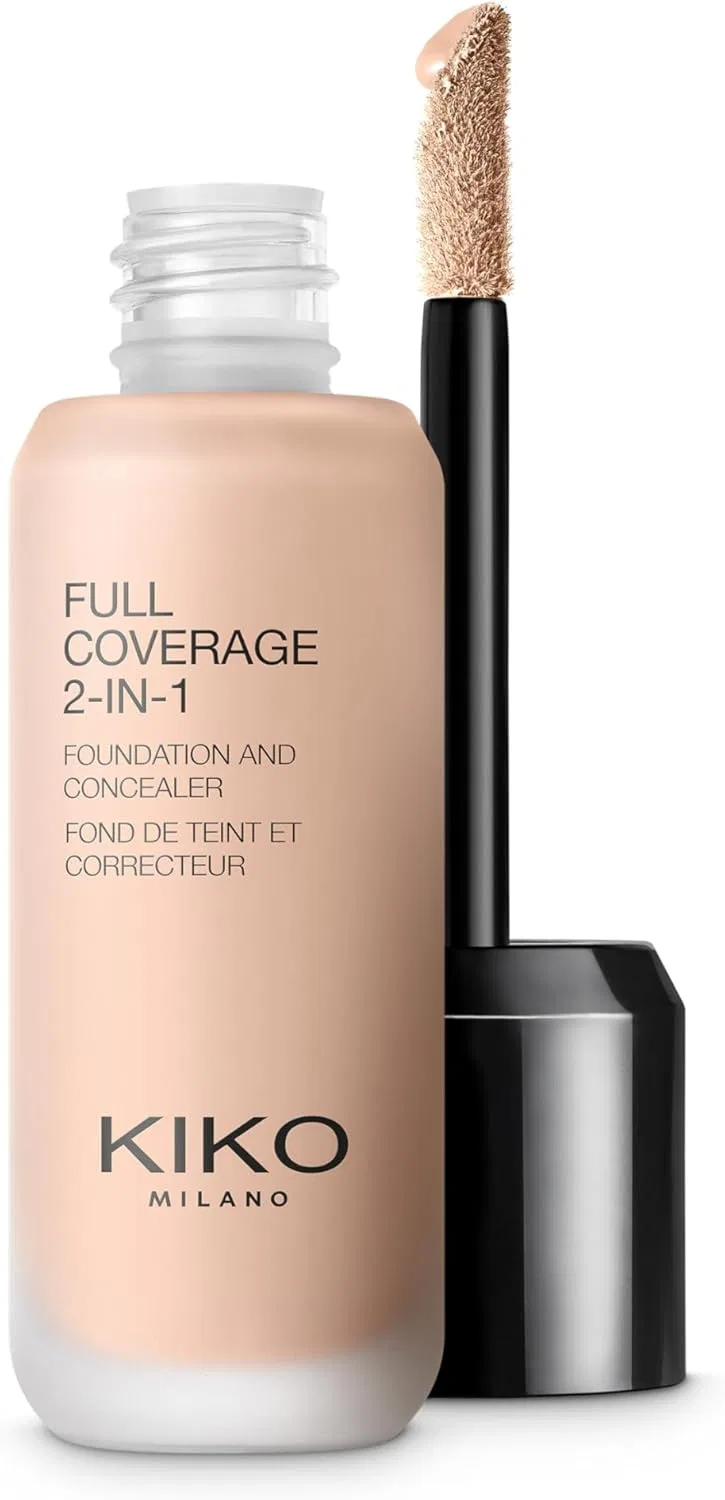 Тональное средство KIKO Milano Full Coverage 2-In-1 Foundation & Concealer 37 Cr05, 25 мл