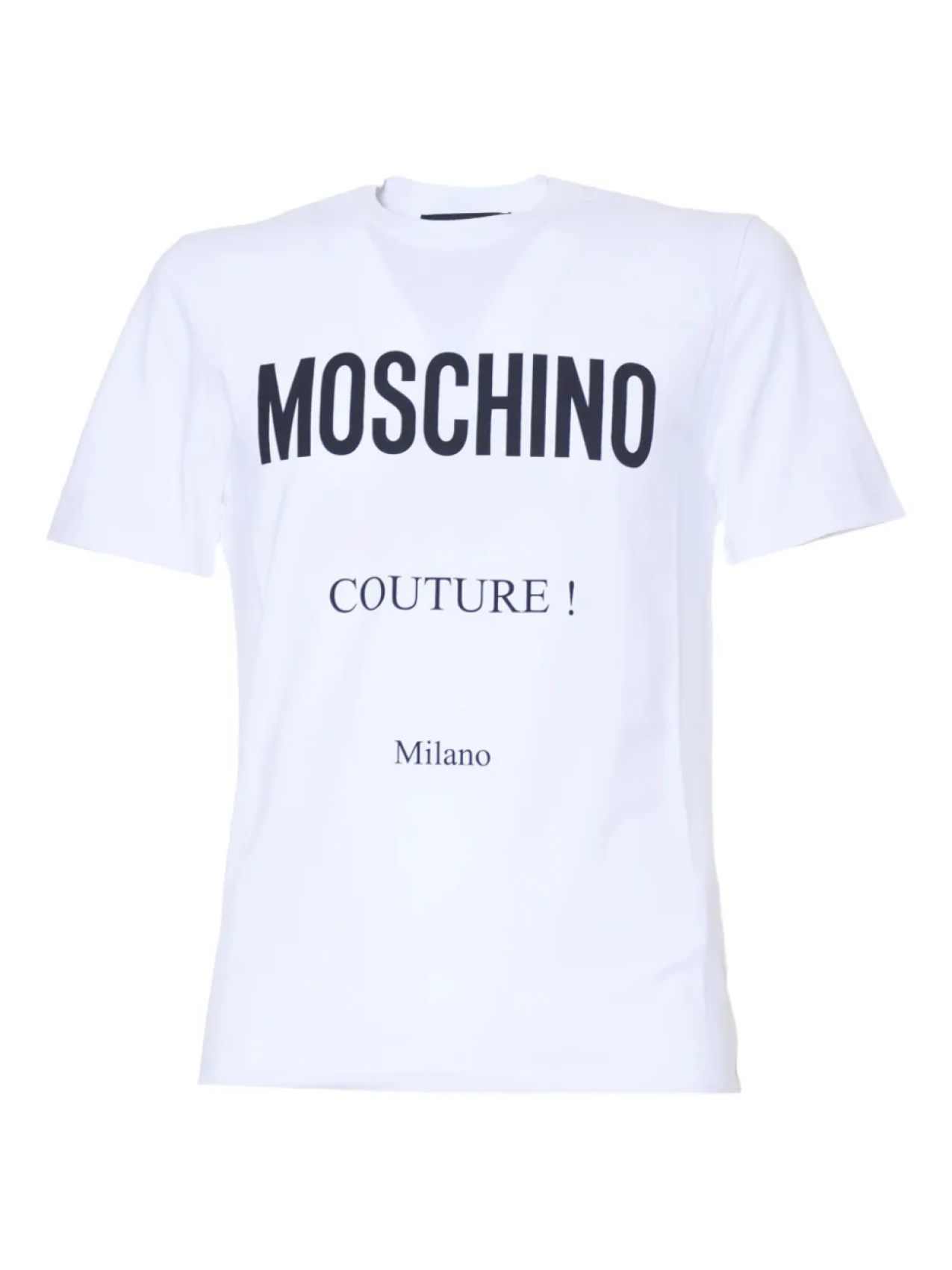 

Moschino logo-print Футболка, белый