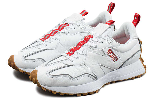 Кроссовки овен х 327 New Balance, белый — фото 2