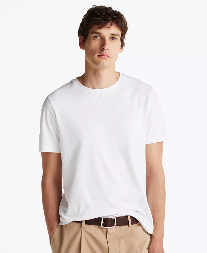 

Мужская футболка Light Interlock Tommy Hilfiger, белый