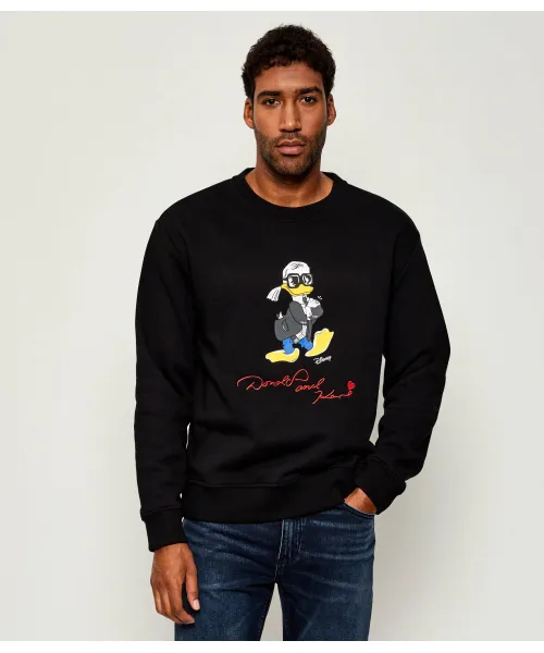 

Толстовка Regular fit Karl Lagerfeld, черный