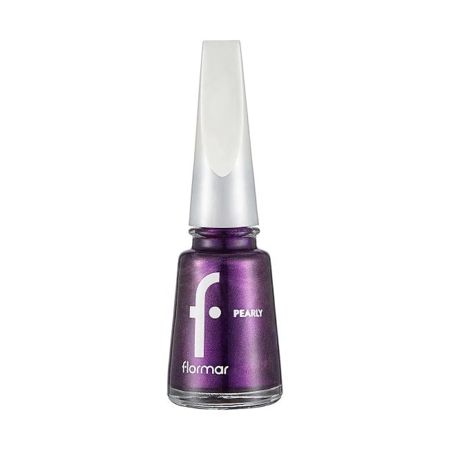

Перламутровый лак для ногтей Flormar, цвет 432 violet defense, 11 мл