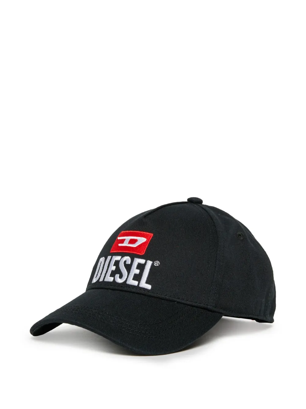 

Кепка с вышитым логотипом Diesel Kids, черный