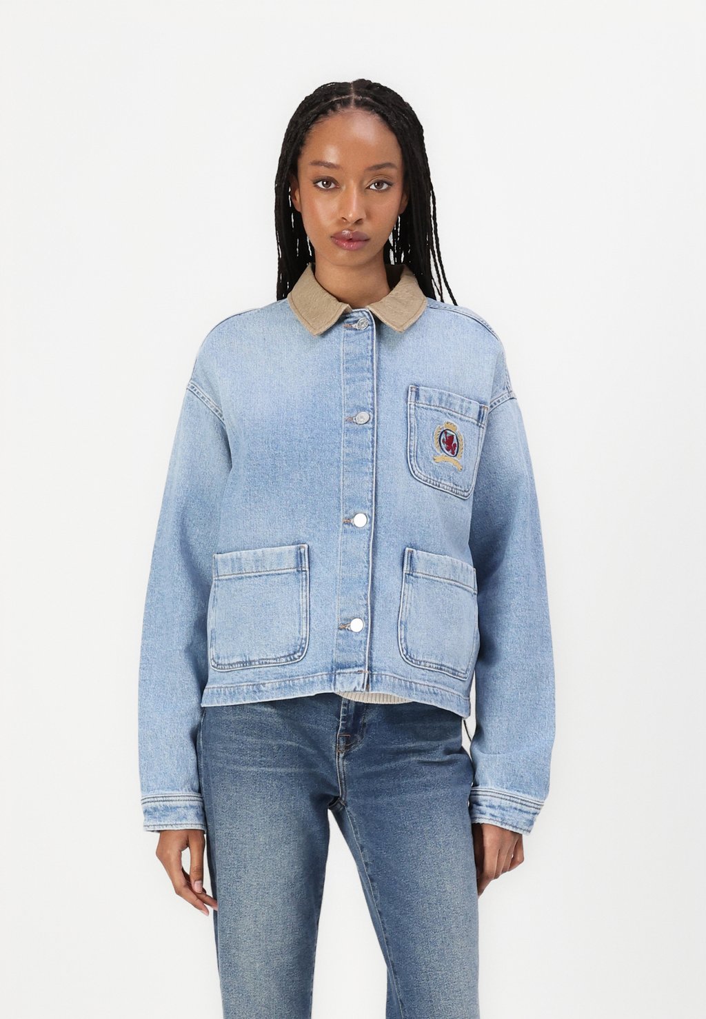 

Джинсовая куртка CHORE CREST Tommy Jeans, деним