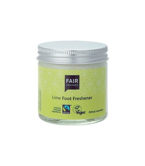 

Освежитель для ног LIME с аргановым маслом, смягчает кожу ног, сертифицирован FAIRTRADE, ZERO WASTE, 50мл, Fair Squared