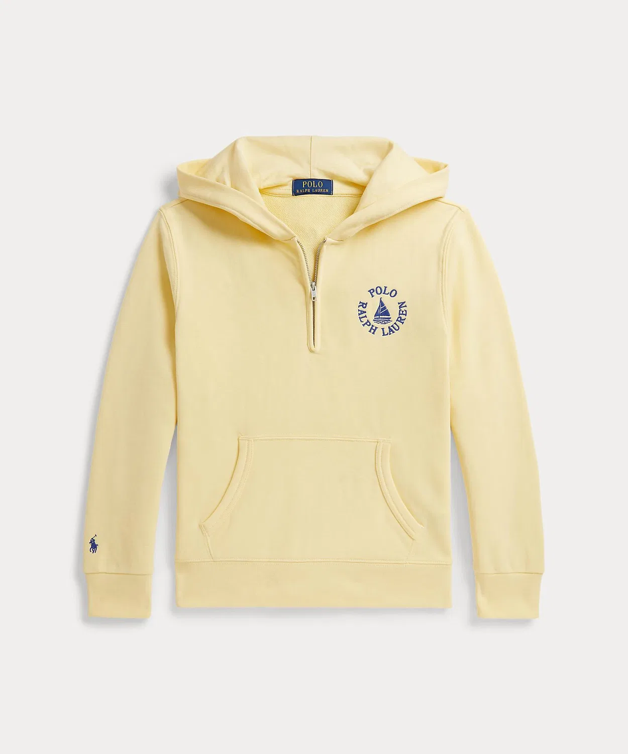 Худи Polo Ralph Lauren с логотипом и вышивкой, жёлтое