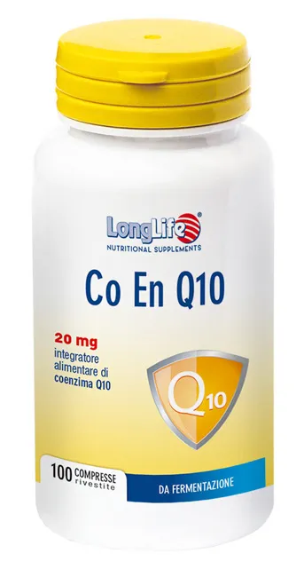 

LongLife Co En Q10 20 мг 100 таблеток антиоксидантная добавка Long Life