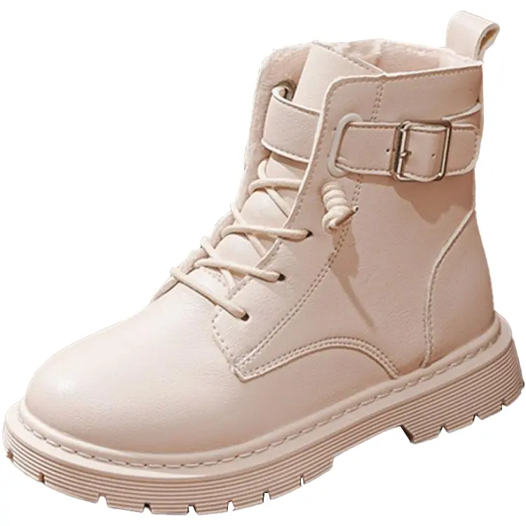 

Теплые детские ботинки с противоскользящей подошвой и защитой от ударов WARRIOR, бежевый