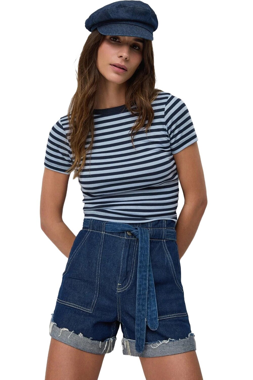 

No Matter What Футболка в цвете Navy, Light Blue, Синий, No Matter What Футболка в цвете Navy, Light Blue