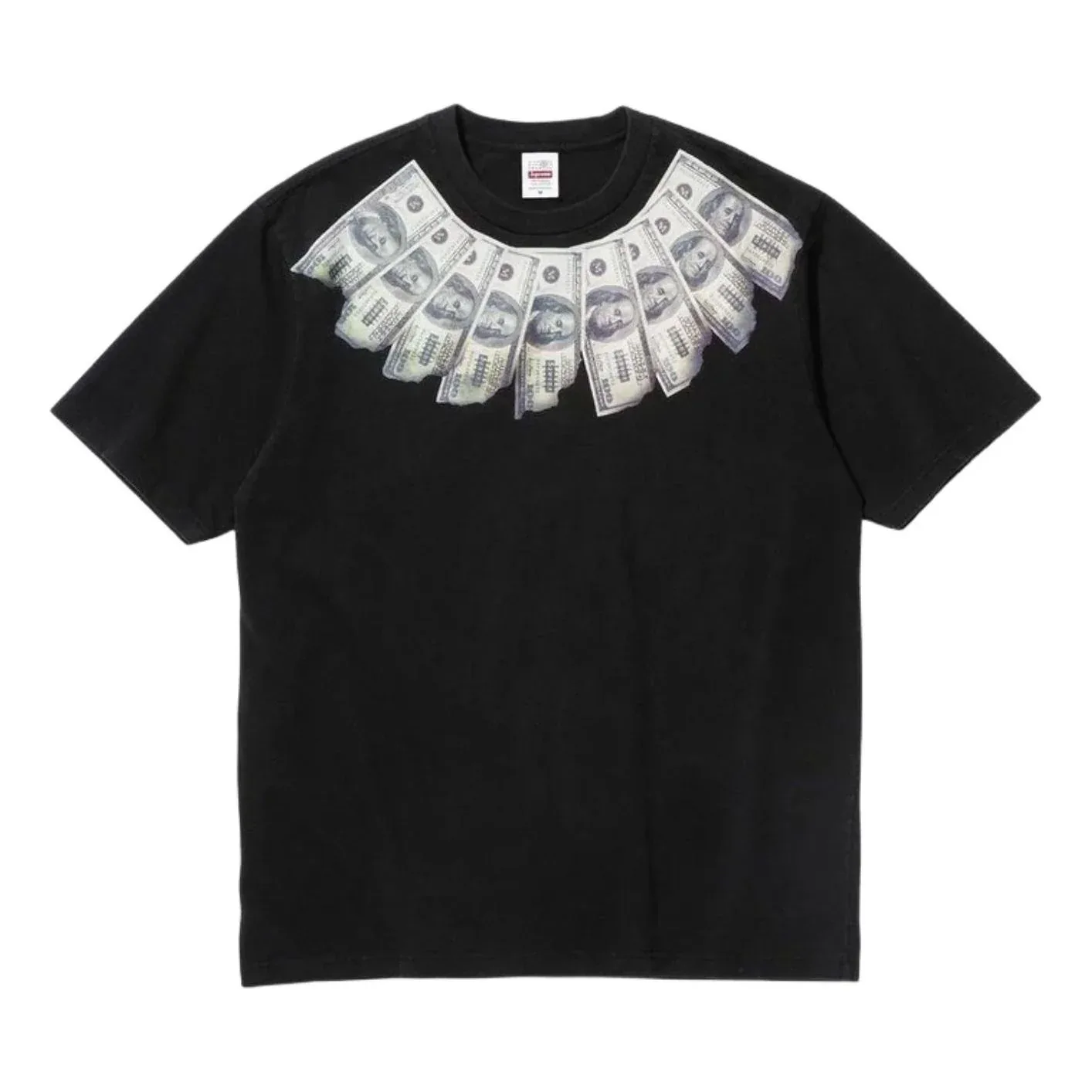 Футболка Supreme x MM6 Maison Margiela Money S/S 'Black'