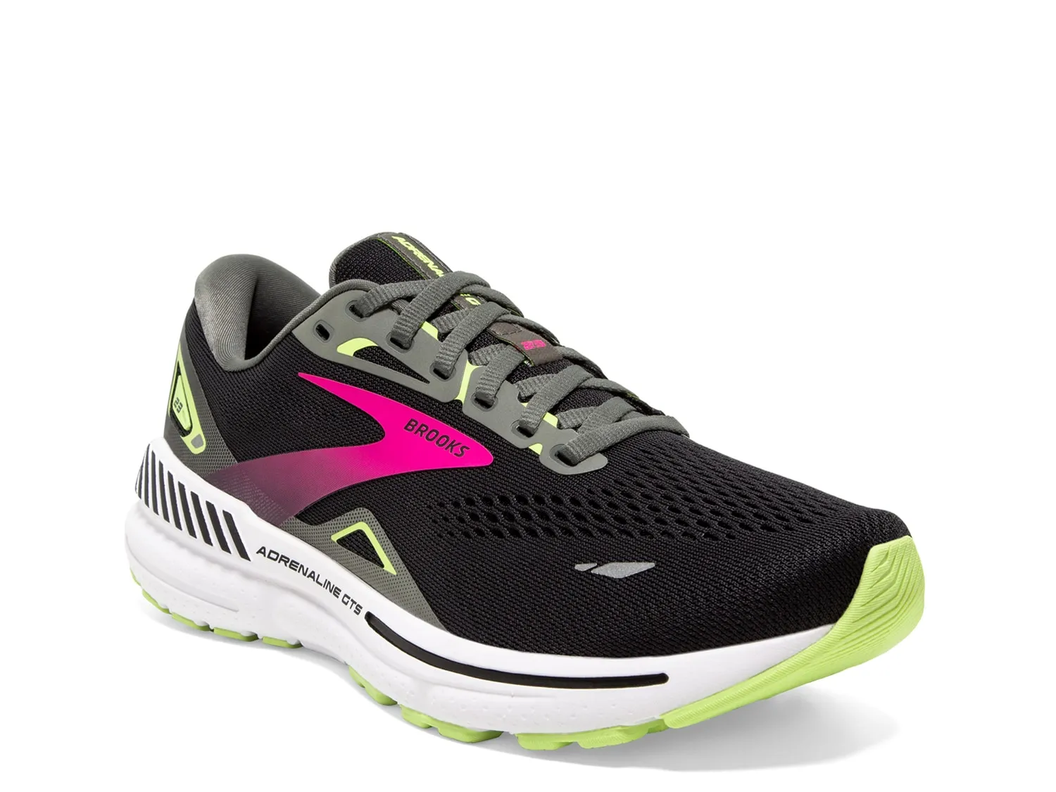 

Кроссовки Adrenaline GTS 23 Running Shoe Brooks, черный/розовый