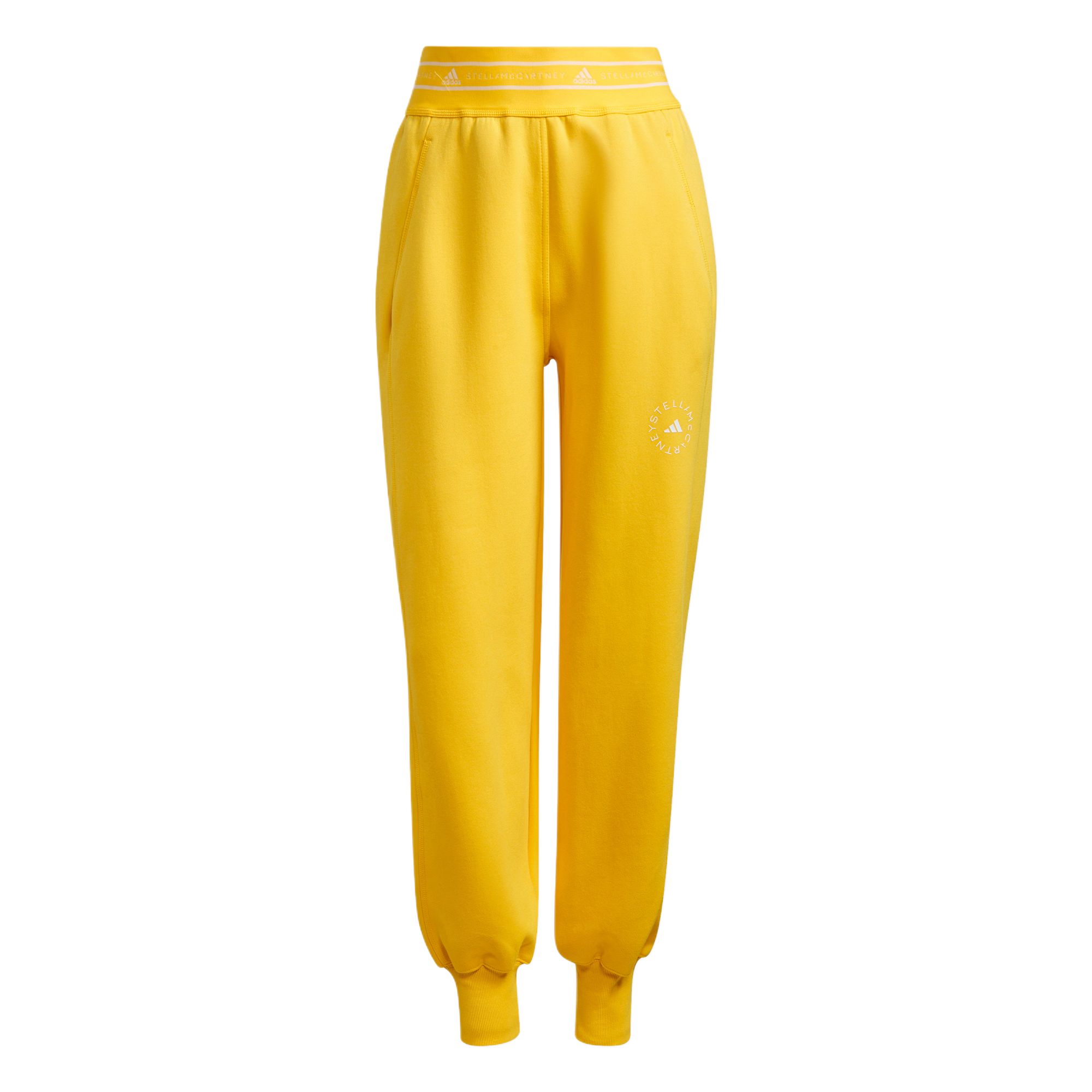 Stella McCartney SC SWPANT Вязаные спортивные штаны Женские Желтый Adidas — фото 2