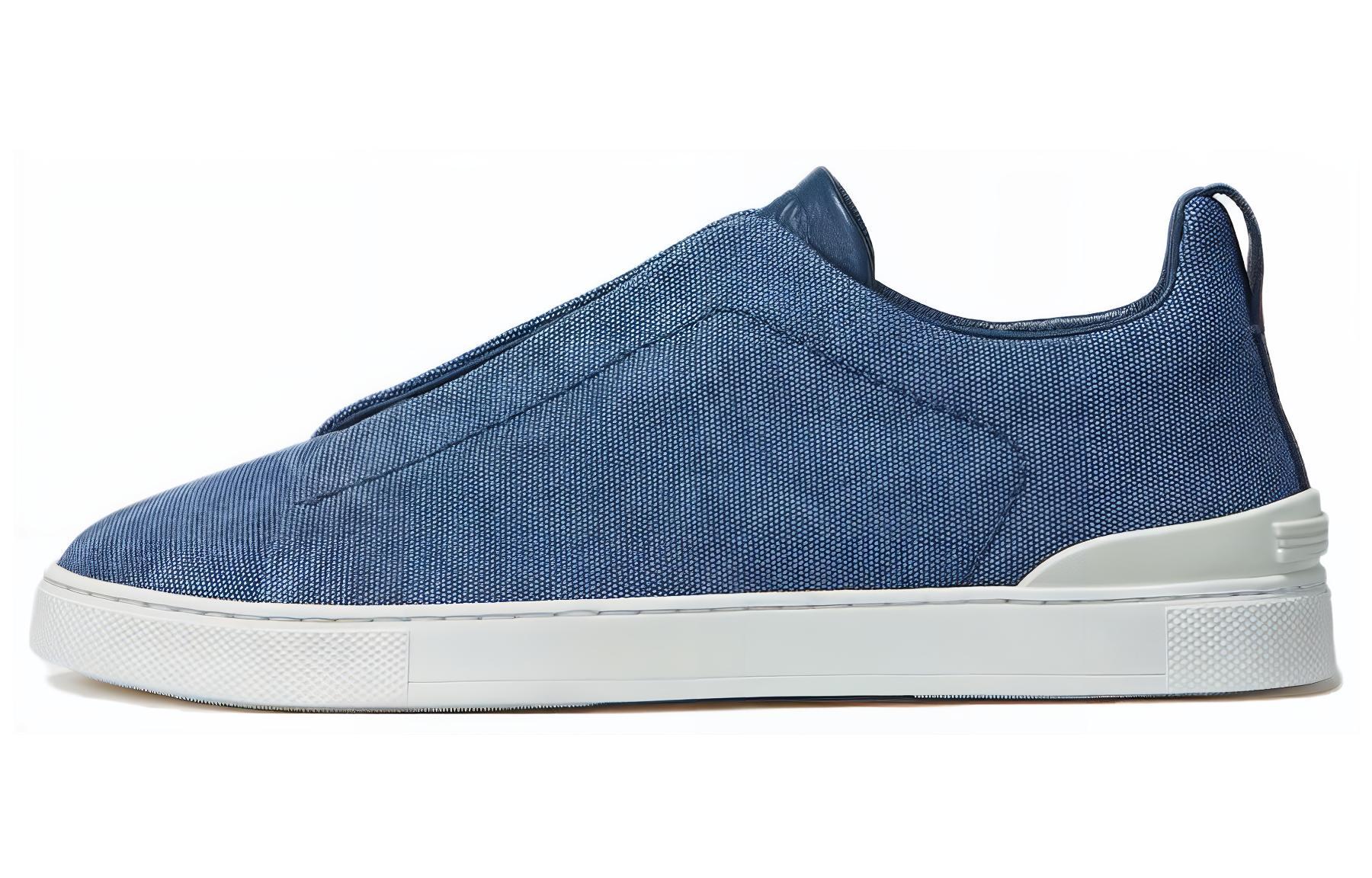 

Кроссовки Zegna Triple Stitch Canvas Ermenegildo Zegna, синий