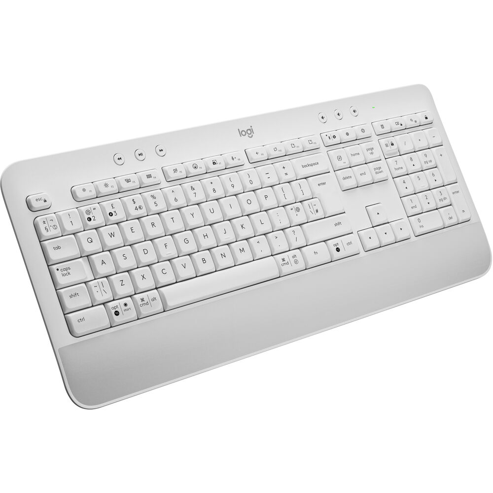 

Беспроводная клавиатура Logitech Signature K650 (белая с оттенком)
