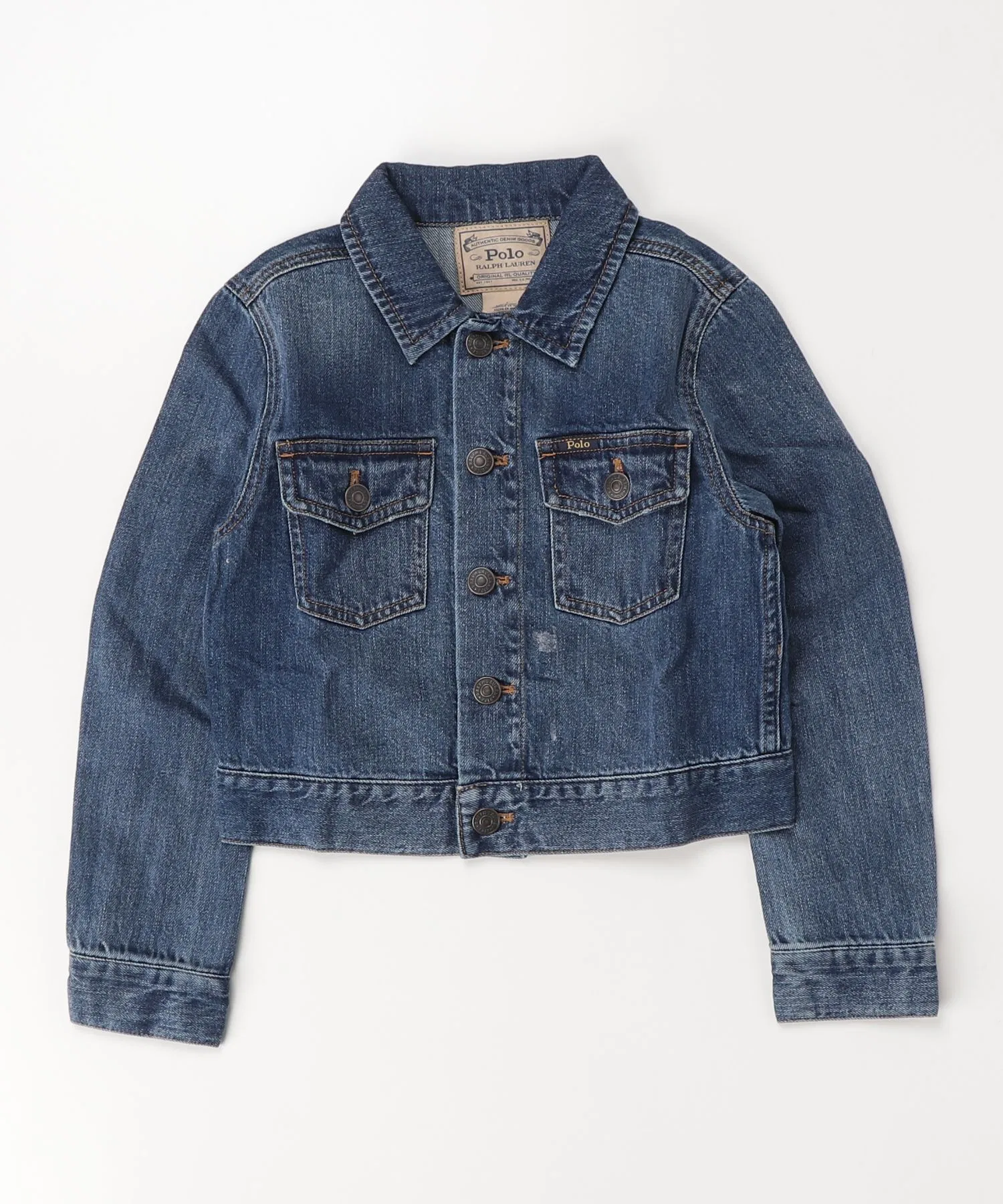 Хлопковая джинсовая куртка Polo Bear — фото 3