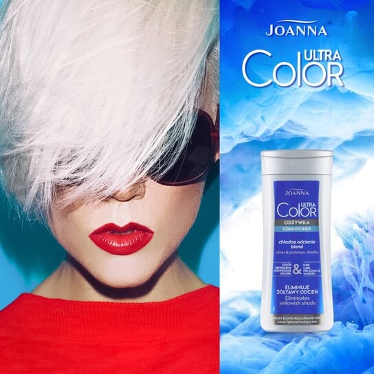 Кондиционер для светлых, осветленных и седых волос, 200 мл Joanna, Ultra Color System — фото 3