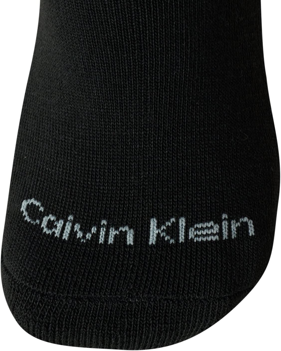 Мужские носки Calvin Klein No Show - 12 пар мягких эластичных повседневных носков с низкой посадкой и нескользящей пяткой, Black Classic — фото 4