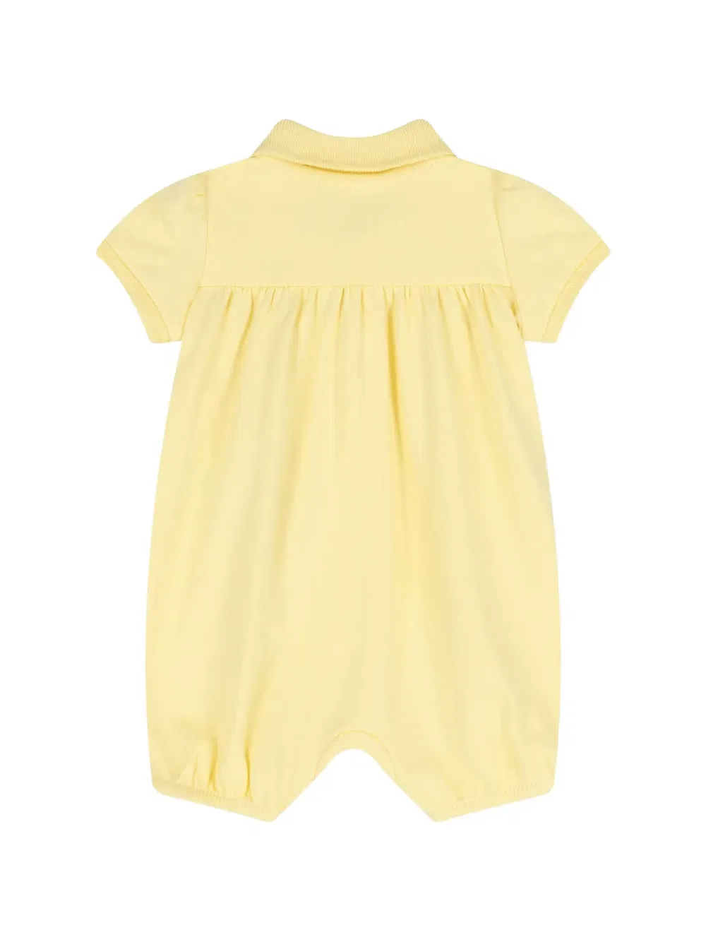 Короткие шорты с воротником-поло Polo Ralph Lauren Kids, желтый — фото 2