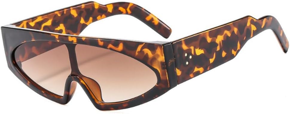 

Панк-винтажные солнцезащитные очки для мужчин, очки большого размера для мужчин и женщин, простые очки для мужчин и женщин в стиле ретро Lentes De Sol Mujer TYUVIVO, Leoparddoubletea