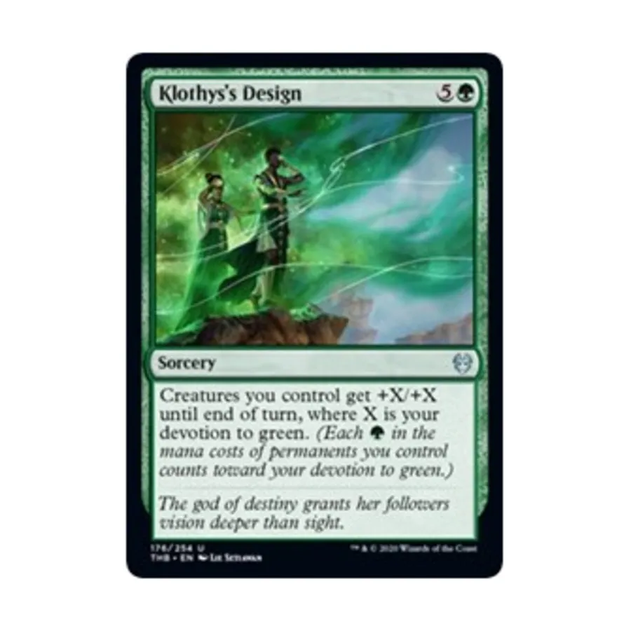 

CCG Дизайн Клотис (U), MTG - Theros Beyond Death