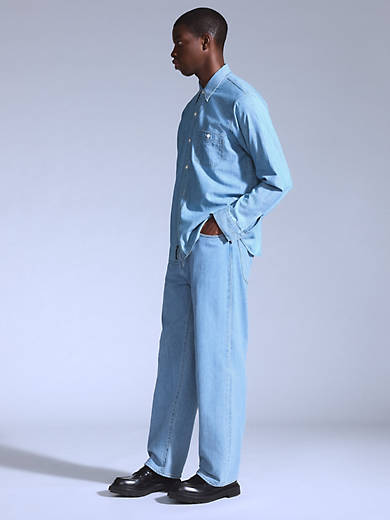 

Джинсы мужские свободного кроя Marker Levi's, цвет Pebble - Medium Wash