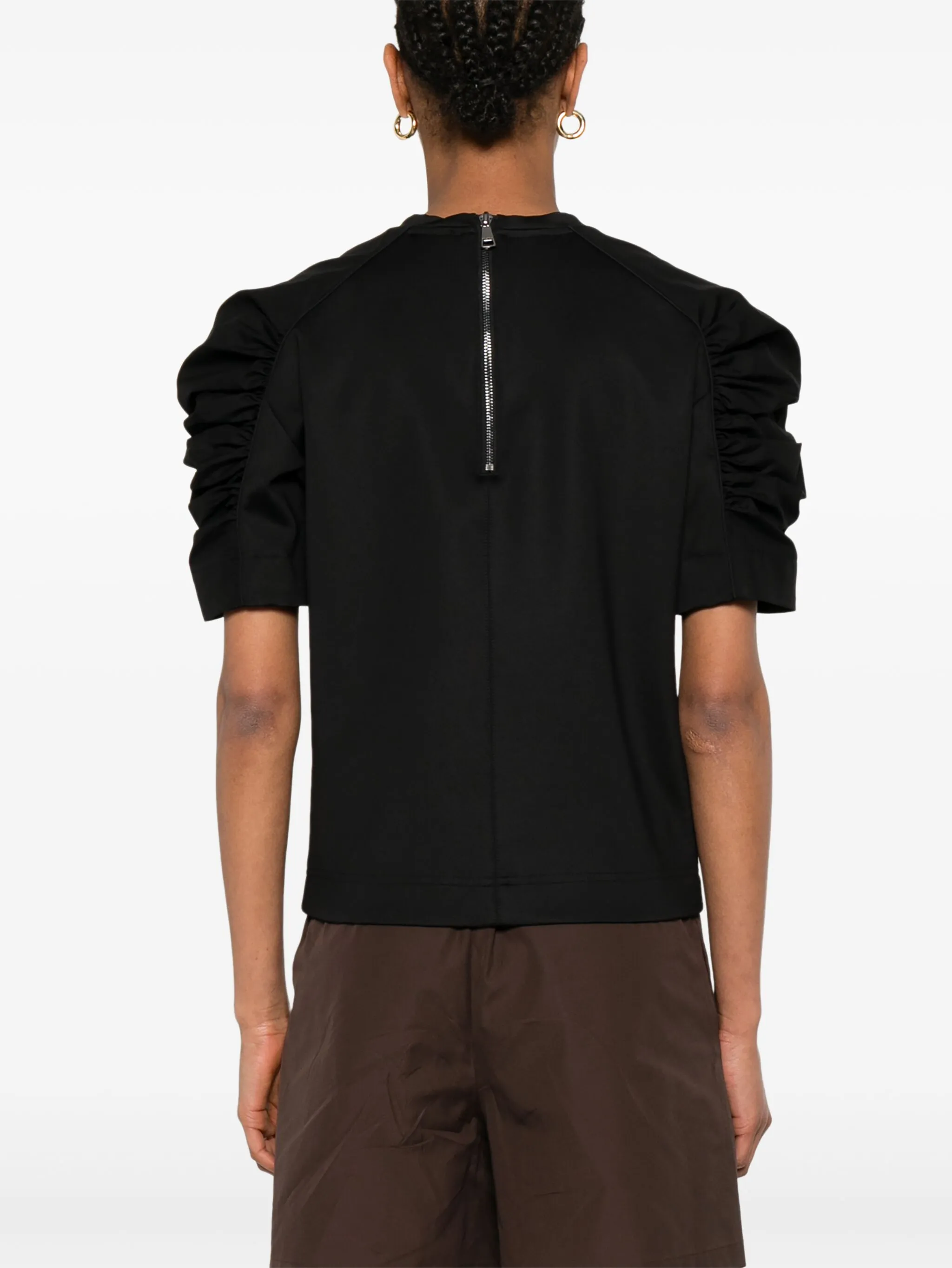 Топ Mantide Max Mara, черный — фото 4