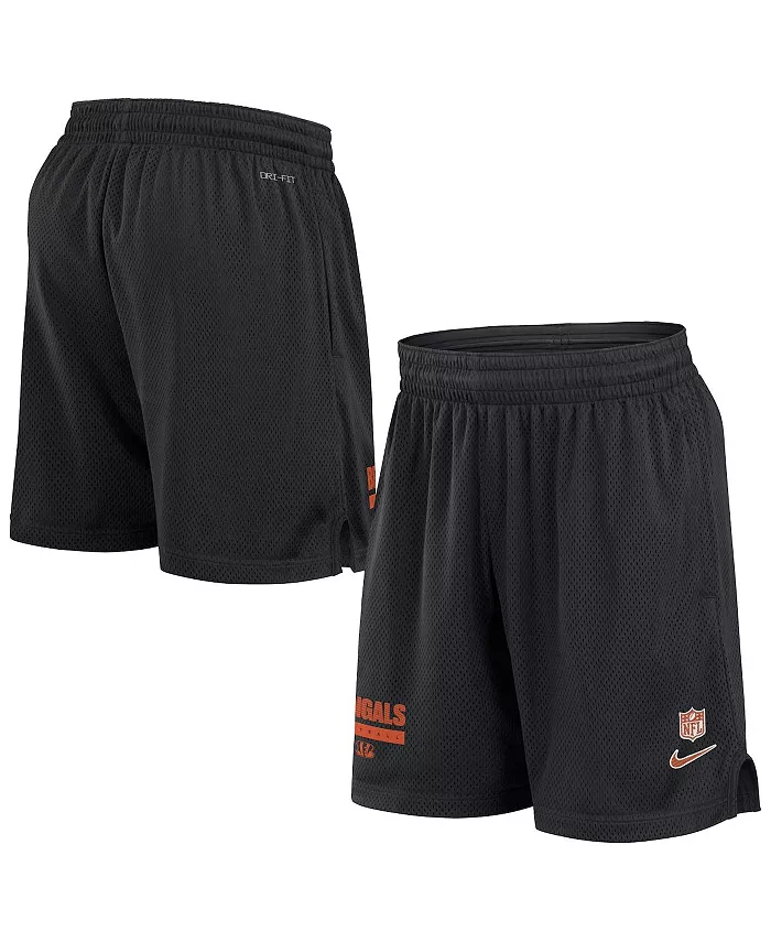 

Мужские черные шорты Cincinnati Bengals 2024 Sideline Performance Mesh Nike
