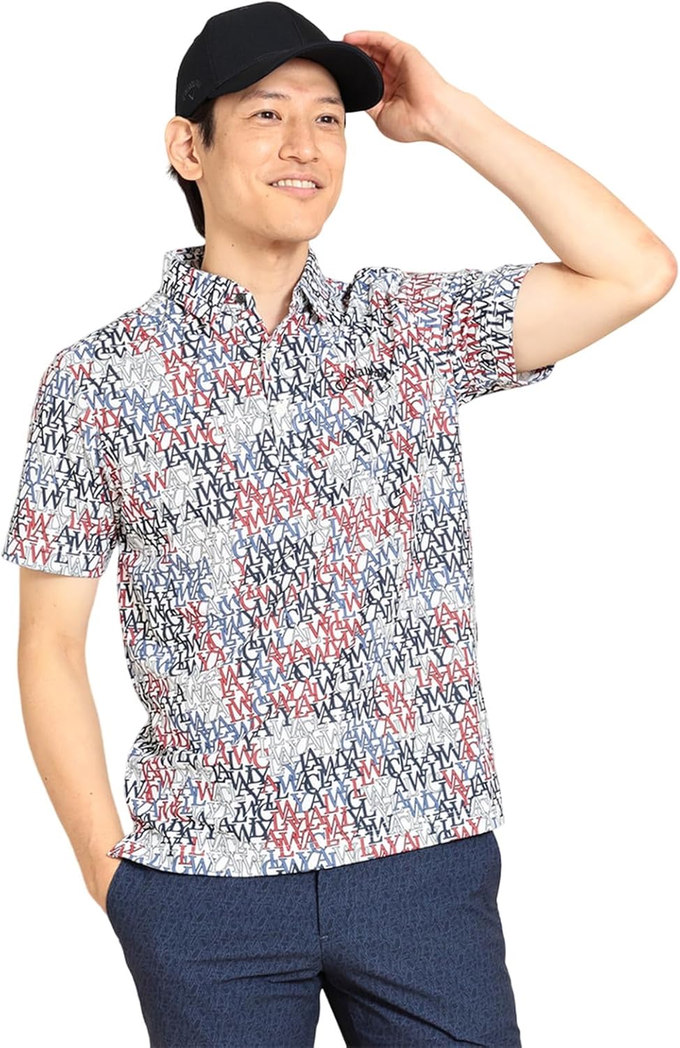 

Мужская поло-рубашка Callaway C23234104 с коротким рукавом (логотип, влагоотводящая, быстросохнущая, защита от УФ-излучения, антибактериальная), для гольфа, белый