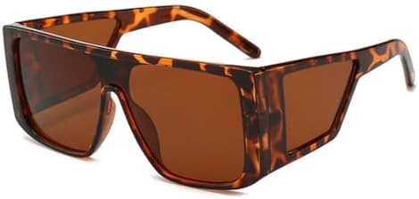 

Женские солнцезащитные очки с многолинзовыми линзами в стиле панк, ветрозащитные очки для активного отдыха, мужские винтажные очки, женские солнцезащитные очки MTZJH, Leopard