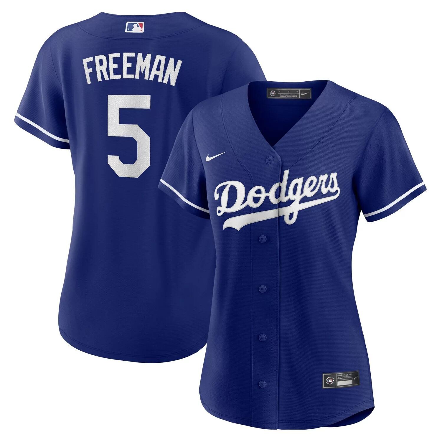 

Женская футболка Nike Freddie Freeman Royal Los Angeles Dodgers Alternate Replica Player Nike