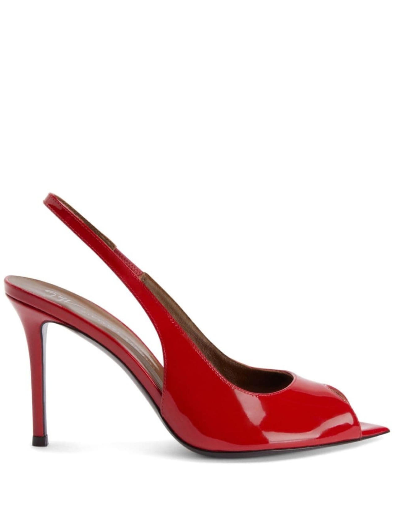 Giuseppe Zanotti лакированные туфли Intriigo, красный