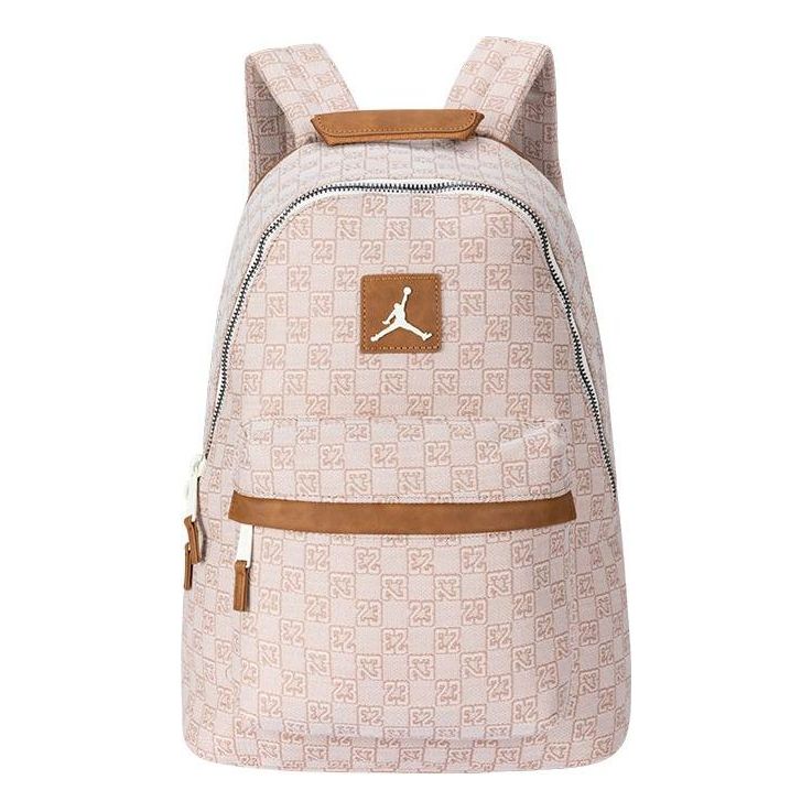 

Рюкзак Air Jordan Monogram Mini Backpack (8L) 'Coconut Milk', бежевый