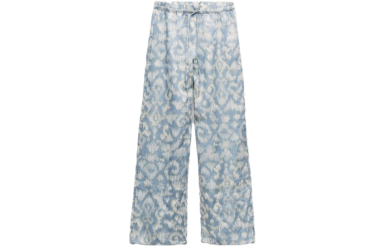 

Повседневные брюки женские бирюзовые Zara