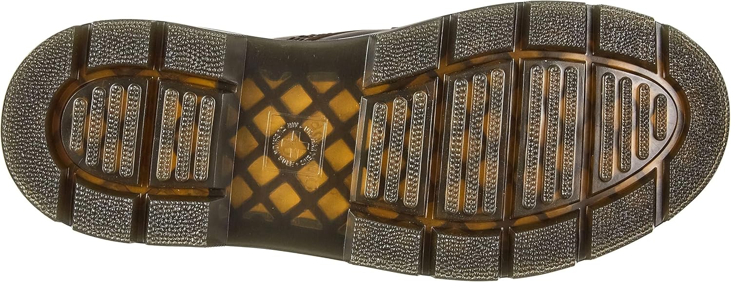 Dr. Martens unisex-adult кожаные ботинки Combs, Gaucho Crazy Horse — фото 4