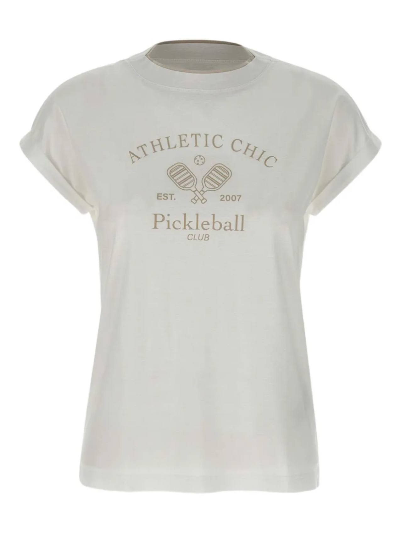 

Eleventy футболка Pickleball, белый