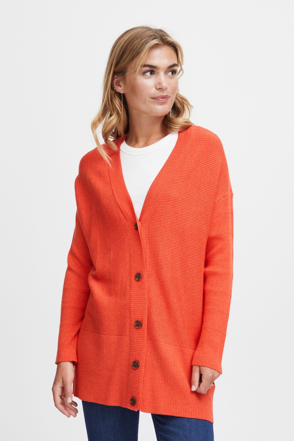 

Кардиган Fransa Strickjacke FRVISCA CAR 2, красный
