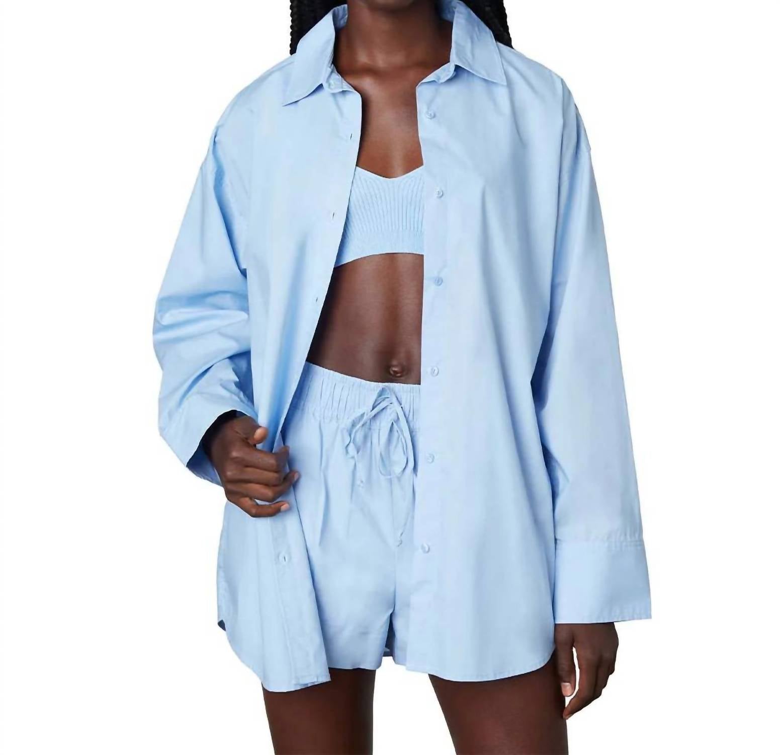 

Рубашка Leon из шамбрэ NIA, Chambray